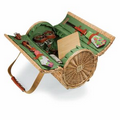 Verona Barrel Basket w/ Wine & Cheese Service for 2